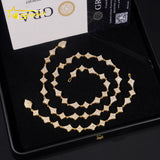 GRA Certified Hip Hop Jewelry 925 Sterling Silver Diamond Iced Out Moissanite Tennis Chain Bracelet Fashion Necklace