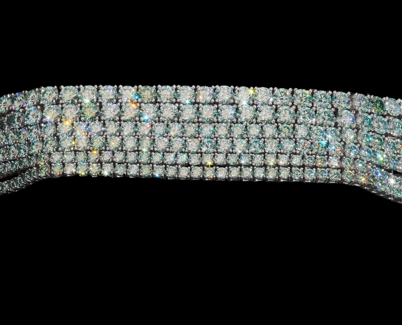 Corvanni Classic Round-Cut Tennis Bracelet (3mm / 4mm)