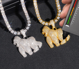 Corvanni Alpha Gorilla Pendant