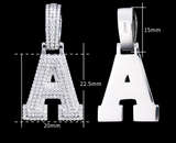 Corvanni Signature Initial Pendant