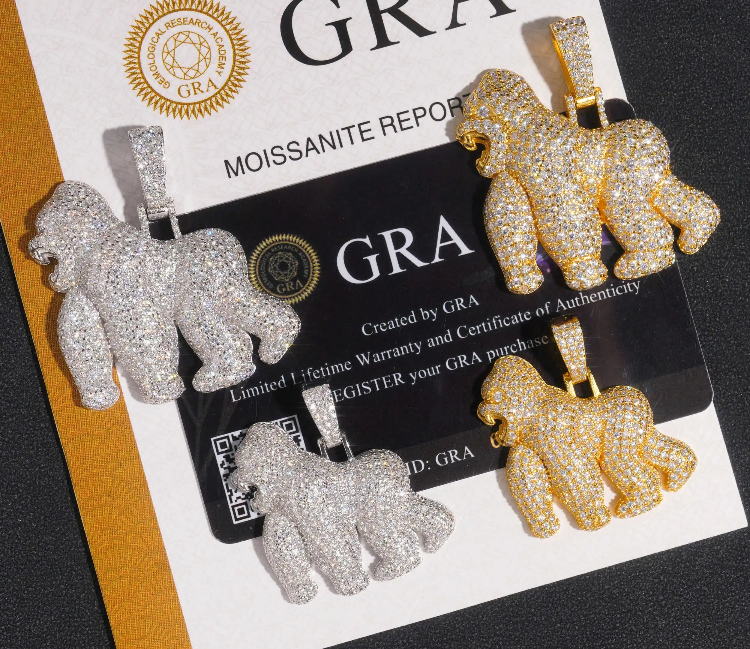 Corvanni Alpha Gorilla Pendant