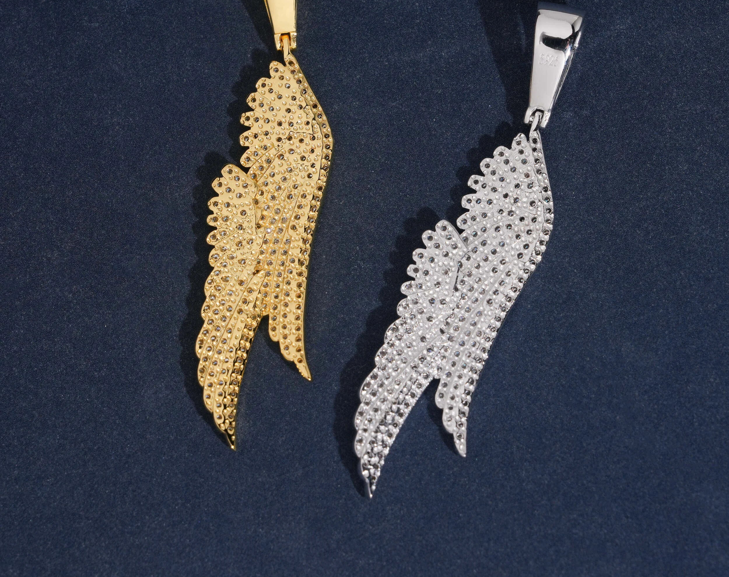 Corvanni Celestial Wing Pendant