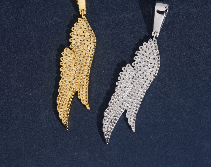 Corvanni Celestial Wing Pendant