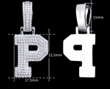 Corvanni Signature Initial Pendant