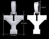 Corvanni Signature Initial Pendant