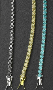 Corvanni Prism Tennis Chain (4mm / 5mm)