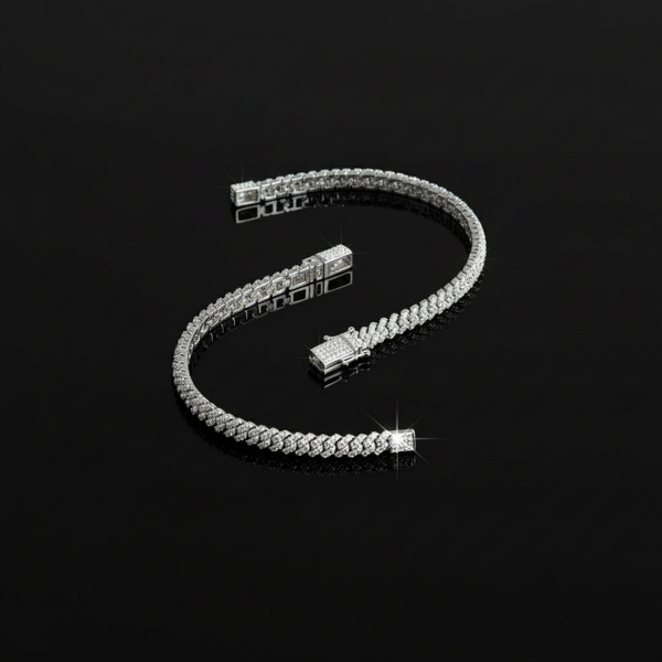 Corvanni Micro-Cuban Bracelet (5mm / 8mm / 10mm)
