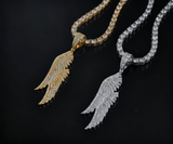 Corvanni Celestial Wing Pendant
