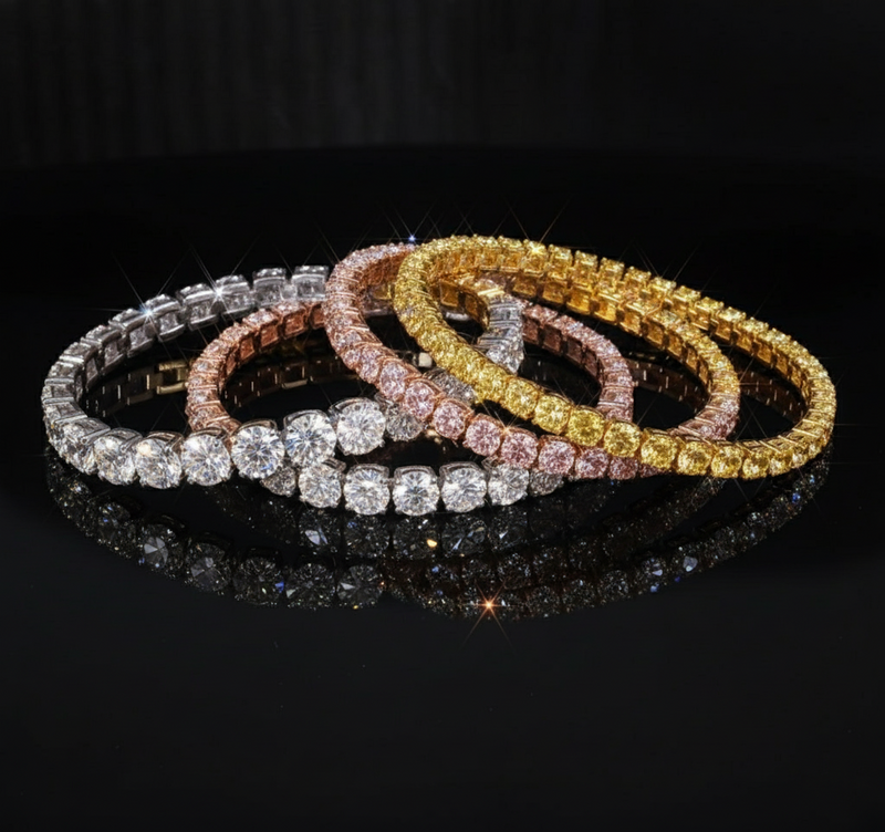 Corvanni Classic Tennis Bracelet (2mm / 3mm / 4mm / 5mm / 6.5mm)