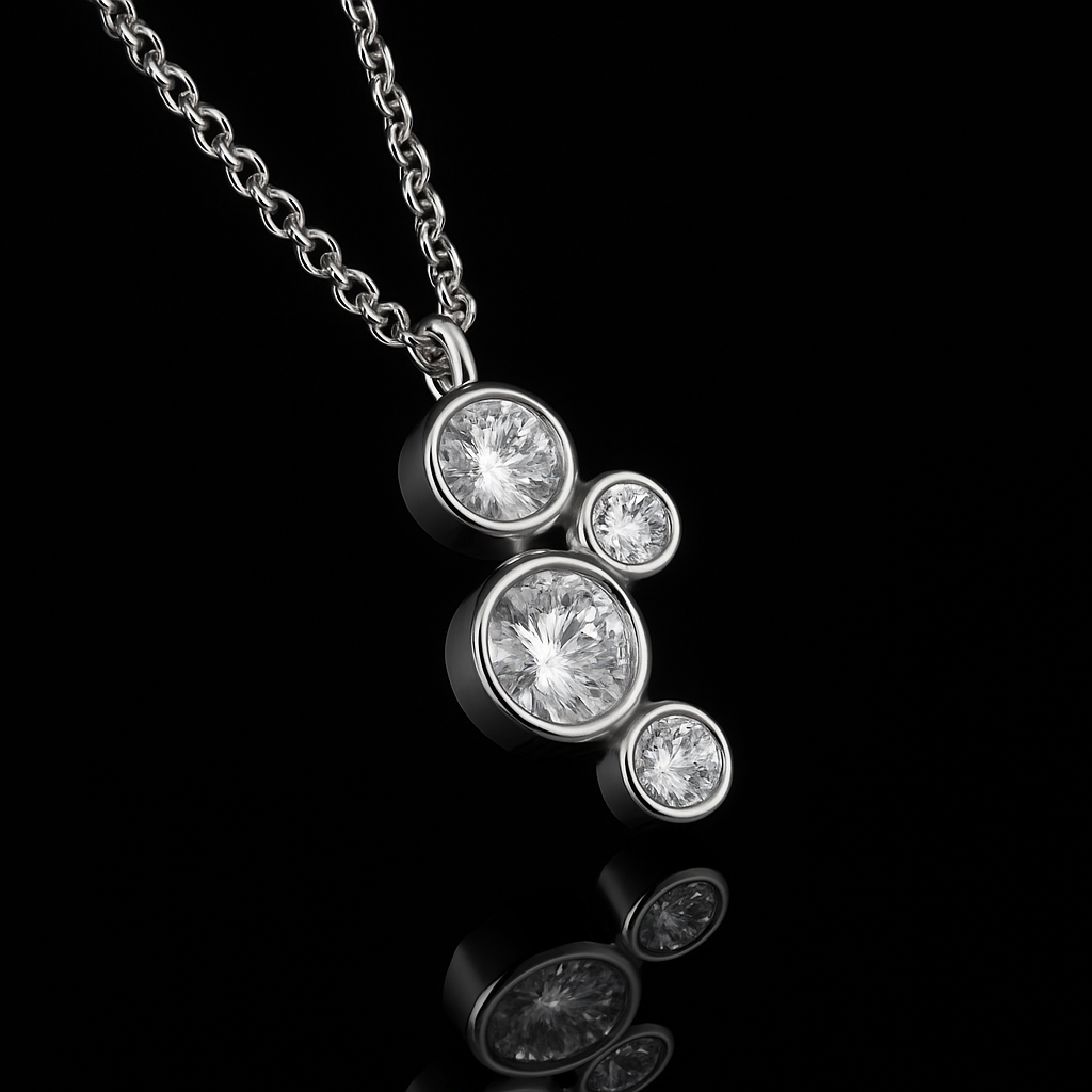 Corvanni Cascade Necklace