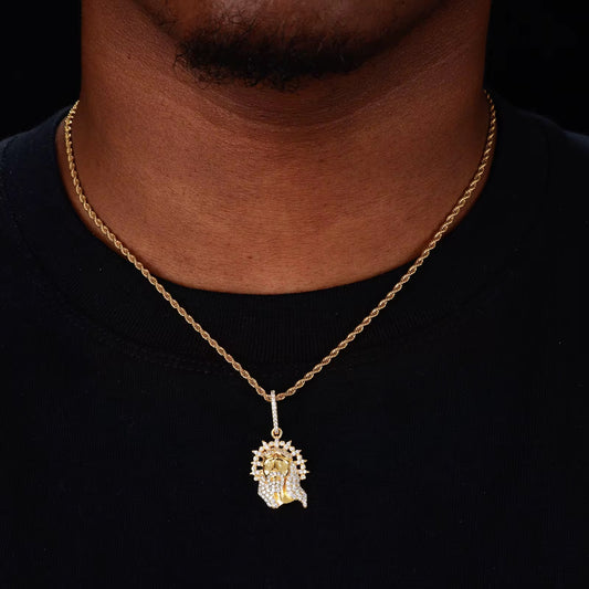 Sovereign Cross Pendant Gold