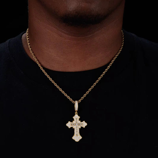 Saint’s Cross Pendant Gold