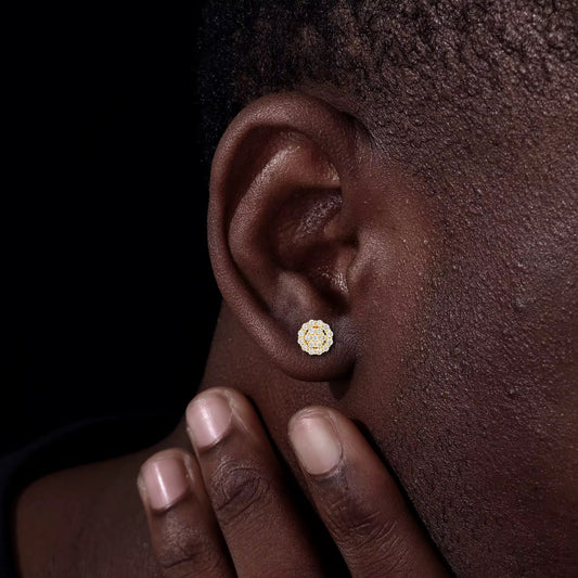Celeste Stud Earrings Gold
