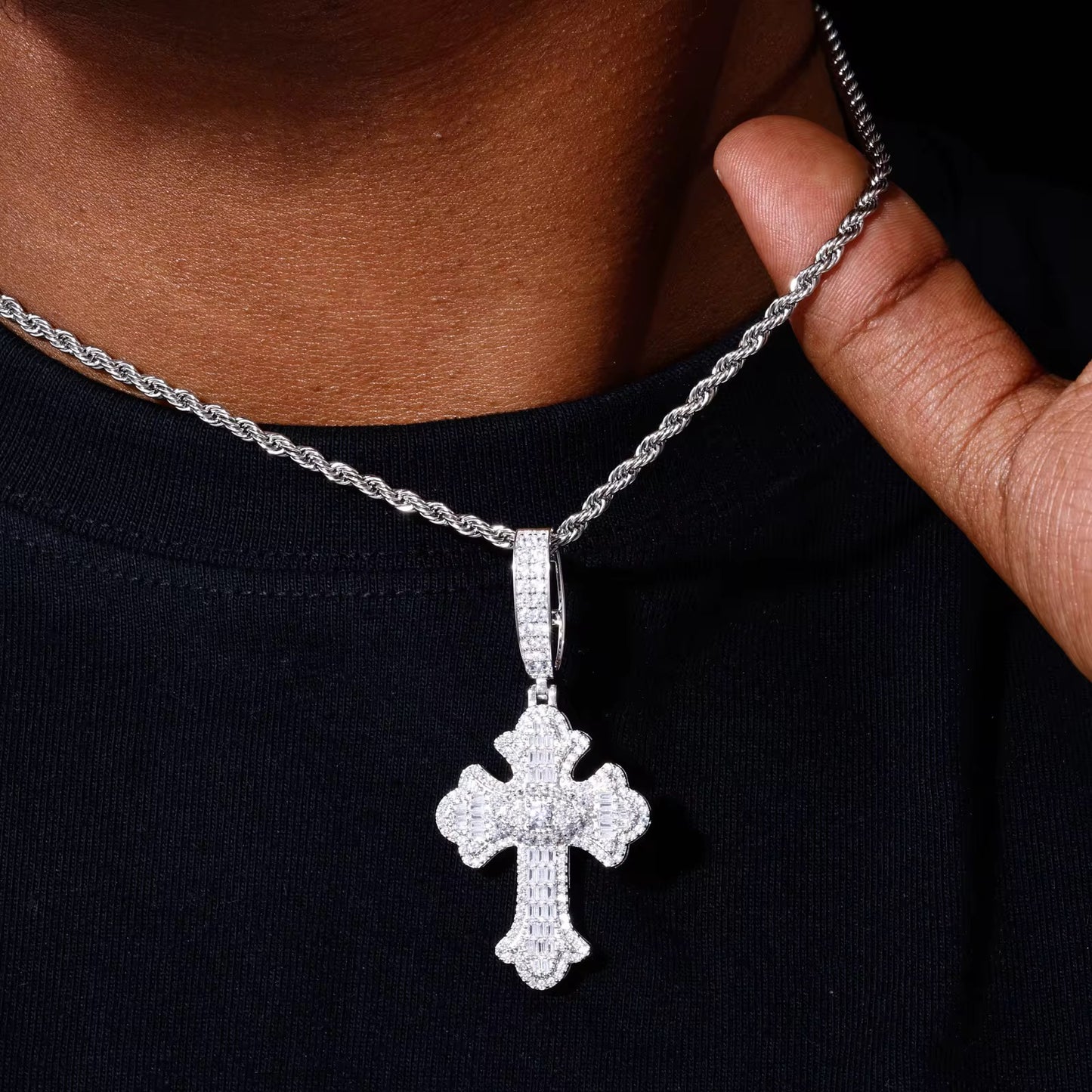 Cathedral Cross Pendant