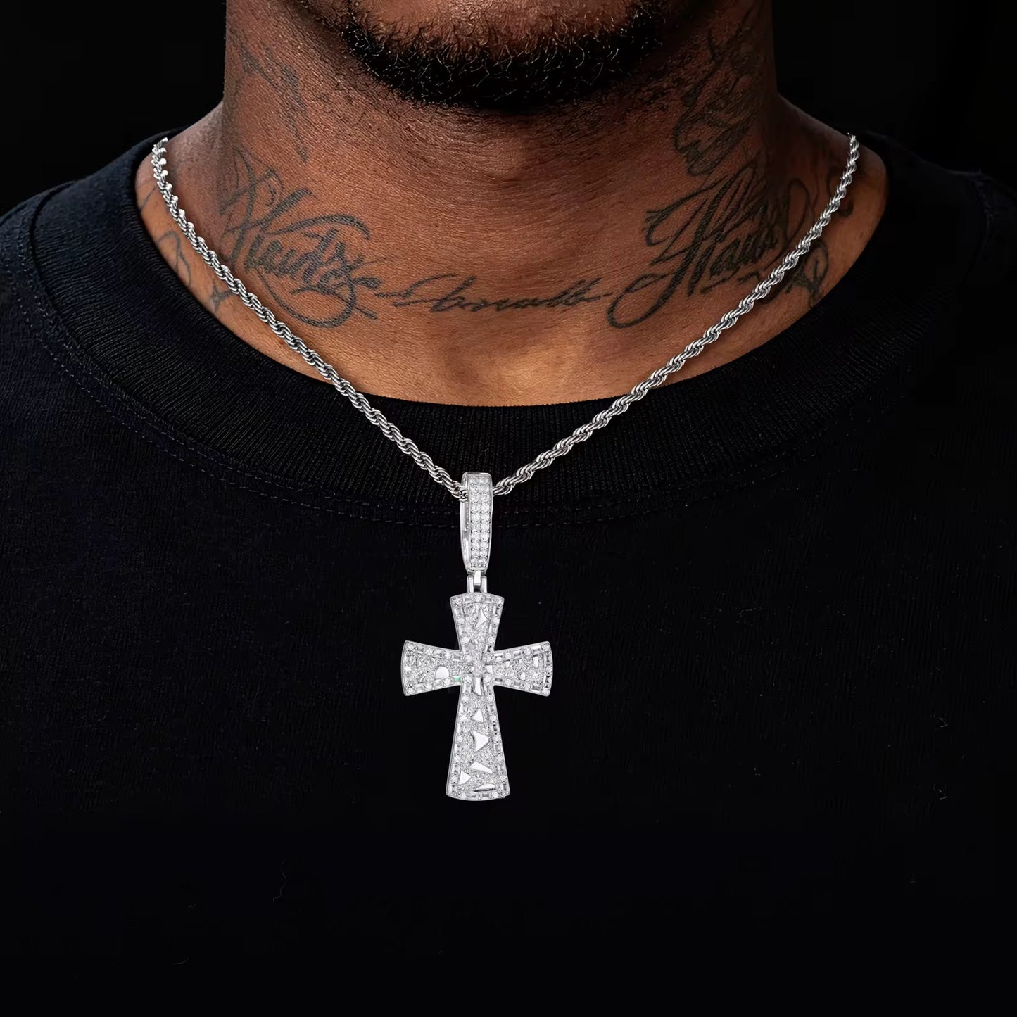 Shatter Cross Pendant