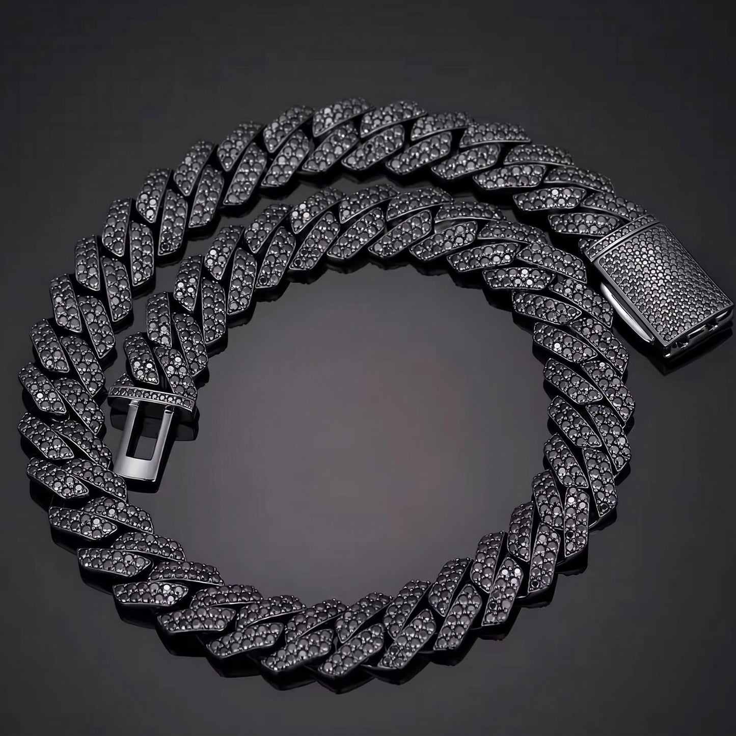 Black Cuban Link Chain