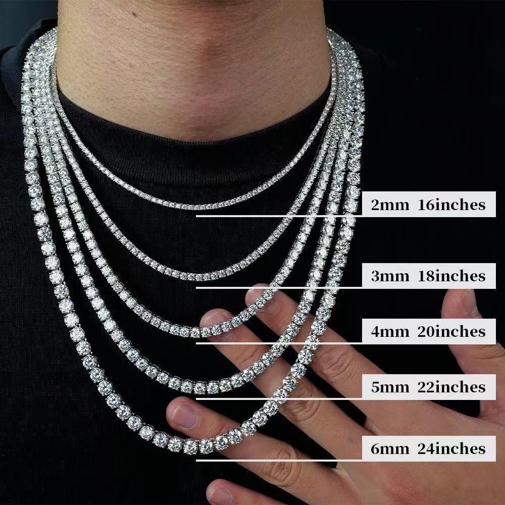2mm/3mm/4mm/5mm/6mm Tennis Chain