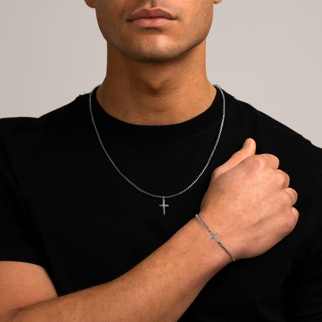 Bundle - Cross Silver 2MM