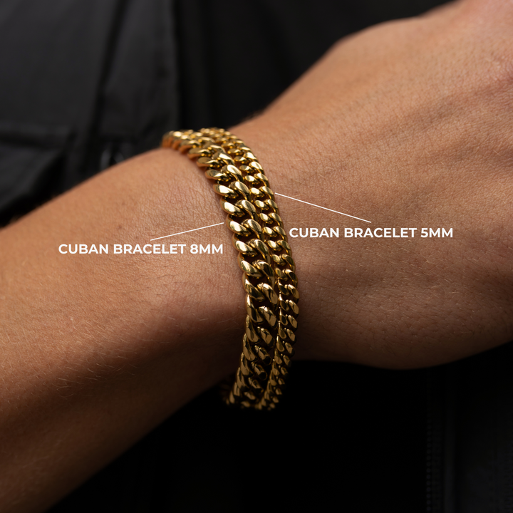 Cuban Link Bracelet Gold 5MM