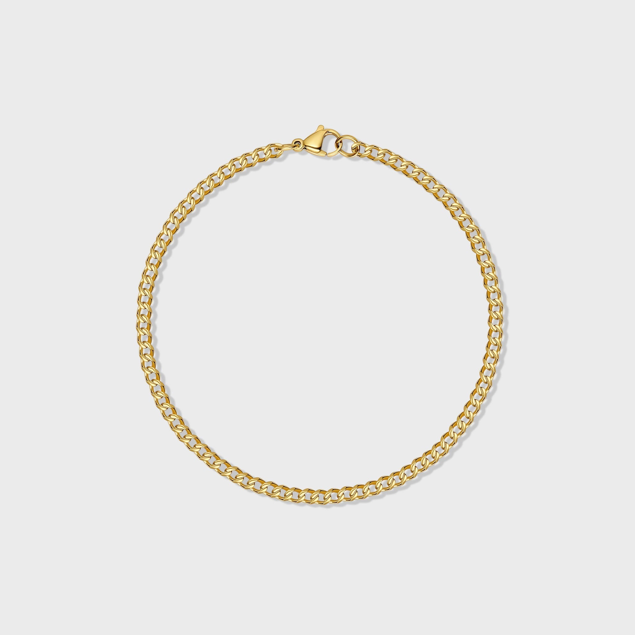 Women's Gold Micro Cuban Bracelet