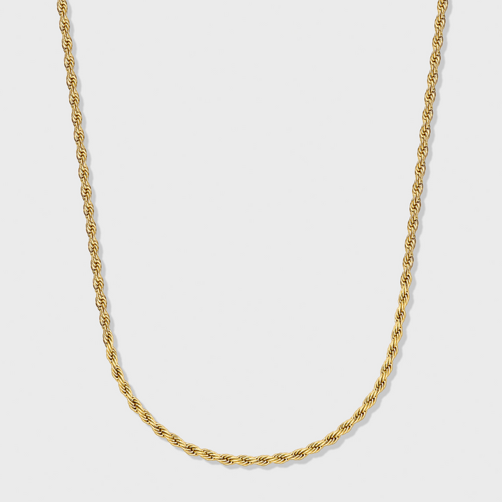 Women's Gold 2mm Rope Chain